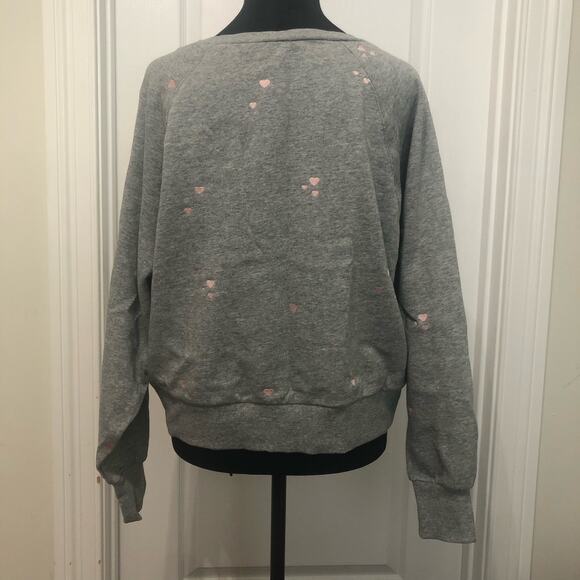 Honeydew Intimates Womens Over The Moon Sweater Sz Small Heather Gray Pullover - Picture 4 of 9